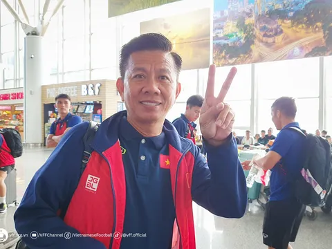 Tuyển Olympic Việt Nam bay sang Trung Quốc, sẵn sàng cho Asiad