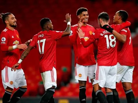 Nã 6 bàn vào lưới đối thủ, Man Utd bay vào top 3 Premier League