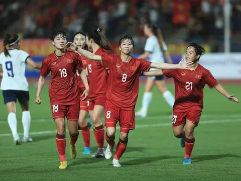 Tuyết Dung: Tuyển nữ Việt Nam giành HCV SEA Games an ủi đội U22