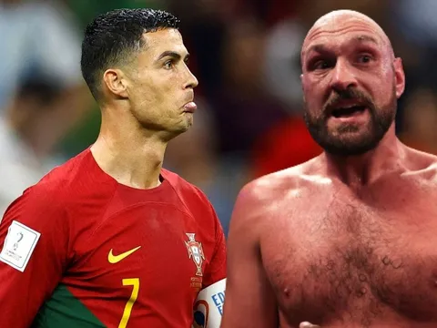 Tyson Fury: 'Nhìn Ronaldo kìa, anh ấy 37 tuổi rồi'