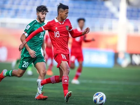 U20 Indonesia để thua Iraq dù có lợi thế hơn người