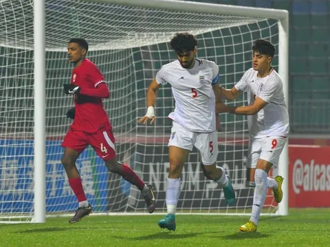 U20 Iran chia sẻ ngôi nhất bảng với Việt Nam