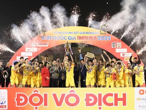 U21 Hà Nội lập kỷ lục vô địch ở U21 Quốc gia