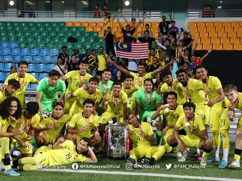 U23 Malaysia ẵm Merlion Cup, tuyên bố lấy Vàng SEA Games 32