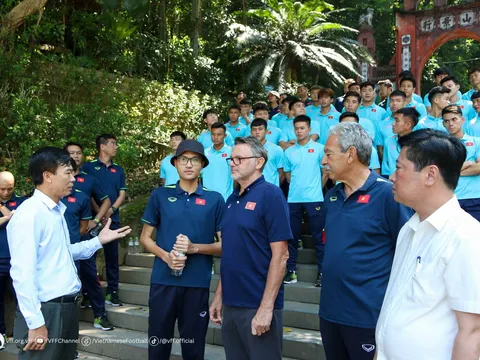 U23 Việt Nam có hành động ý nghĩa trước giải châu Á