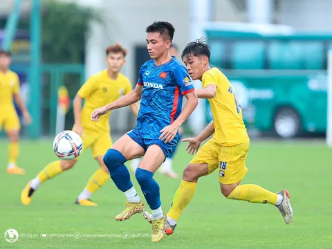 U23 Việt Nam hòa U21 Hà Nội trước ngày đi Thái Lan