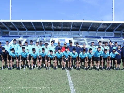 U23 Việt Nam làm quen sân Rayong, sẵn sàng lấy 3 điểm trước U23 Lào