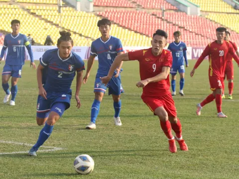 U23 Việt Nam thắng nhọc nhằn Đài Bắc Trung Hoa ở trận mở màn VL châu Á