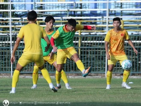U23 Việt Nam "tổng duyệt" trước trận ra quân U23 Đông Nam Á