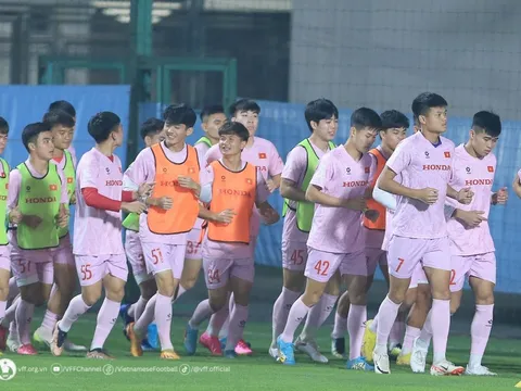 U23 Việt Nam lên đường sang Tajikistan