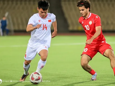Hàng công bế tắc, U23 Việt Nam hòa nhạt Tajikistan