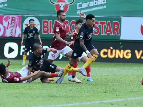 V-League 2023: HAGL nguy cơ đua trụ hạng
