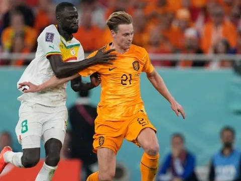 De Jong nhận xét về bản thân sau pha kiến tạo cho Gakpo