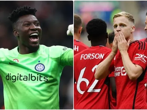 Van de Beek nói thẳng 1 câu về Onana