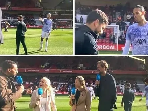Van Dijk tức giận với Ferdinand và Crouch