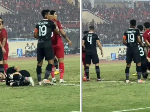 Văn Hậu phá vỡ im lặng về pha ăn vạ của cầu thủ Indonesia