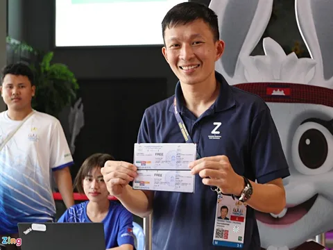 Vất vả tìm vé miễn phí xem U22 Việt Nam