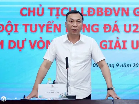 Chủ tịch VFF muốn U23 Việt Nam lọt vào VCK U23 châu Á 2024