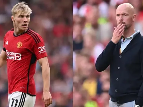 Vì M.U, Hojlund hững hờ với chủ tịch PSG