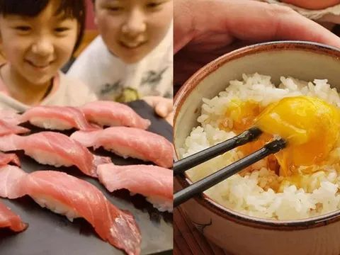Vì sao người Nhật Bản thường xuyên ăn cá sống, trứng gà sống mà không sợ nhiễm khuẩn?