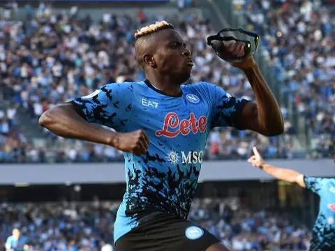 Victor Osimhen đắt giá thứ 4 ở Serie A