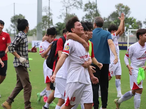 Viettel và Hà Tĩnh vào chung kết giải U17 Quốc gia 2023