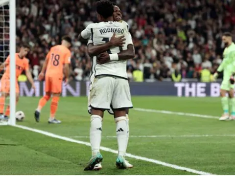 Rodrygo: "Rodrygo và Vinicius đã trở lại"