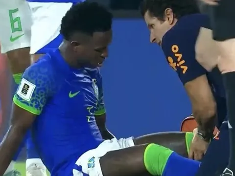 Vinicius phá vỡ im lặng về chấn thương