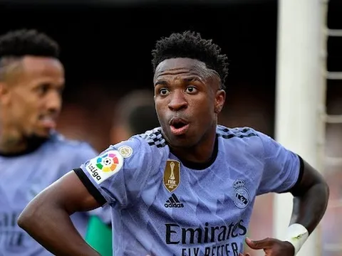 Vinicius không cùng Real ra sân sau vụ phân biệt chủng tộc