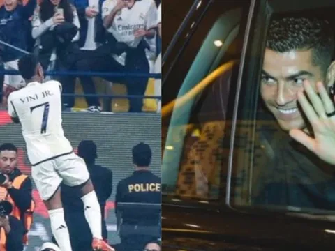 Vinicius: “Màn ăn mừng của tôi dành cho Ronaldo”