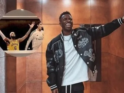 Vinicius thuê họa sĩ vẽ tranh Ronaldo