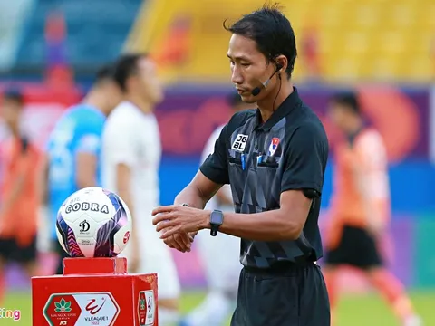 V.League có thêm một trọng tài FIFA