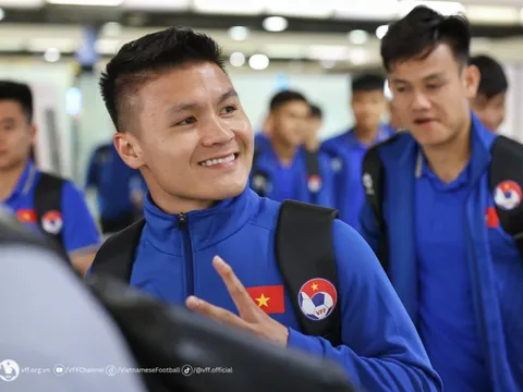 ĐT Việt Nam đã đến Indonesia, chuẩn bị cho buổi tập đầu tiên tại Jakarta