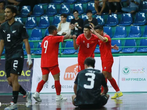 Việt Nam để New Zealand cầm hòa trong trận ra quân Giải futsal quốc tế 2024