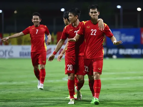 Tuyển Việt Nam thăng tiến ở bảng xếp hạng FIFA cuối năm 2021