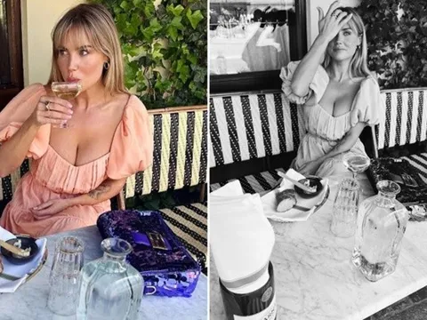 Vợ của Lindelof tận hưởng kỳ nghỉ đáng ngưỡng mộ