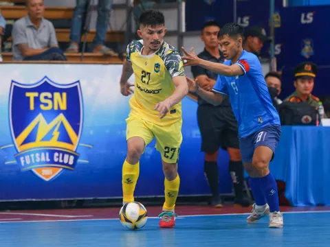 Vòng 8 giải futsal VĐQG: Ngoại binh toả sáng, ĐKVĐ trở lại đường đua