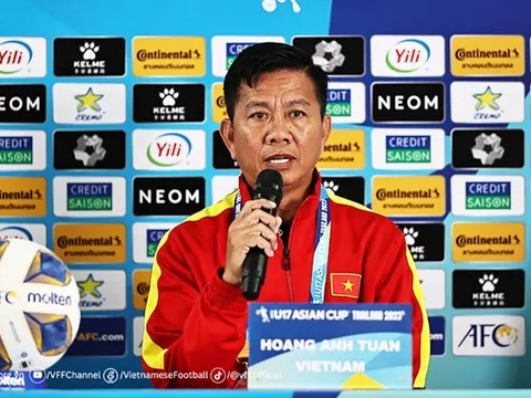 HLV Hoàng Anh Tuấn: U17 Việt Nam còn cơ hội đi tiếp