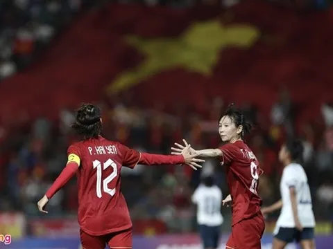 Thắng Campuchia 4-0, tuyển nữ Việt Nam vào chung kết SEA Games
