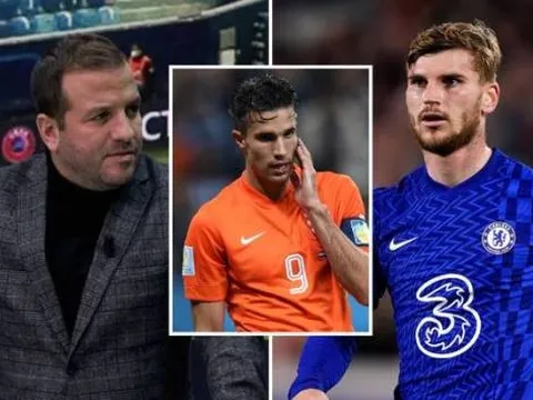 Werner được so sánh với Persie, Van der Vaart có phản ứng cực gắt