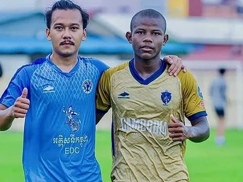 U22 Campuchia đưa cầu thủ gốc Ghana dự SEA Games 32