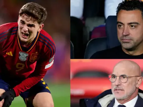 Gavi chấn thương, Xavi nói thẳng về Luis de la Fuente