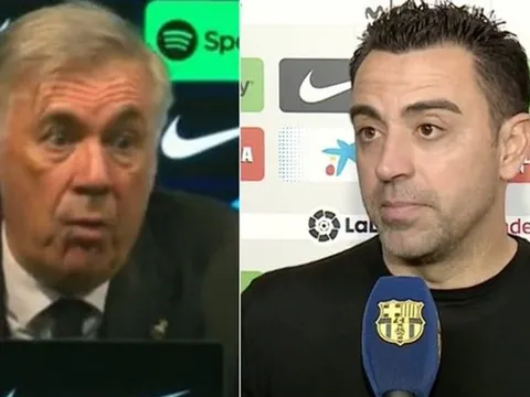 Tranh cãi về VAR, Xavi đáp trả Ancelotti gay gắt