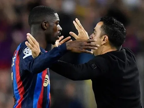 Xavi ngậm trái đắng vì Dembele