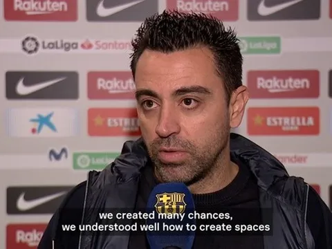 Xavi: "Tôi không thể tưởng tượng không thắng trận này"
