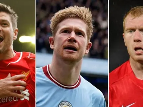 Xếp hạng 10 tiền vệ xuất sắc nhất lịch sử Premier League