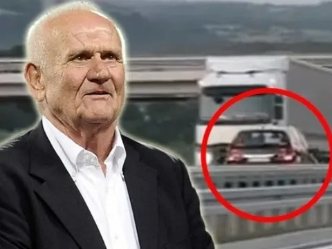 HLV Petrovic gặp tai nạn trên cao tốc