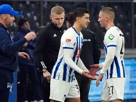 Thần đồng gốc Việt thi đấu nổi bật trong màu áo Hertha Berlin