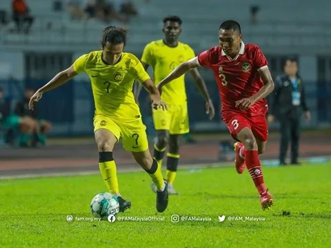 U23 Malaysia ngược dòng hạ U23 Indonesia, rộng cửa vào bán kết