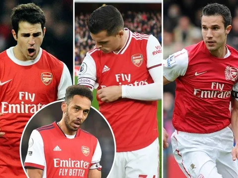 Lời nguyền tấm băng đội trưởng ở Arsenal